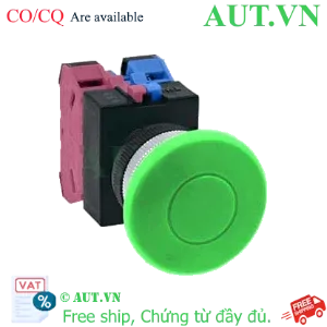 Ảnh của Nút nhấn nhả không đèn IDEC ABW411G D22 1NO+1NC (Xanh)