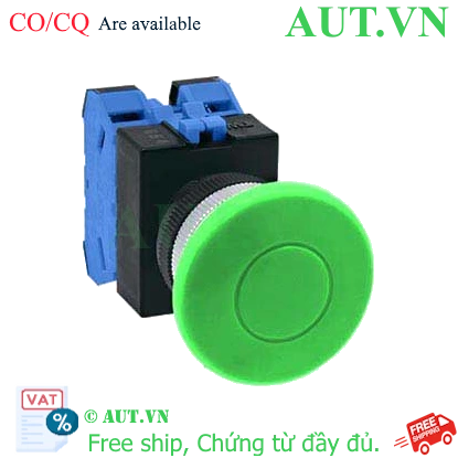 Ảnh của Nút nhấn nhả không đèn IDEC ABW420G-MAU D22 2NO (Xanh)