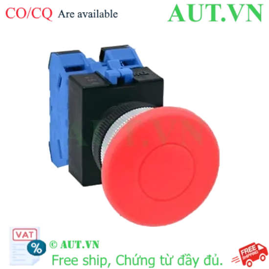 Ảnh của Nút nhấn nhả không đèn IDEC ABW420R D22 2NO (Đỏ)