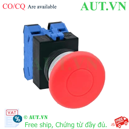 Ảnh của Nút nhấn nhả không đèn IDEC ABW420R-MAU D22 2NO (Đỏ)