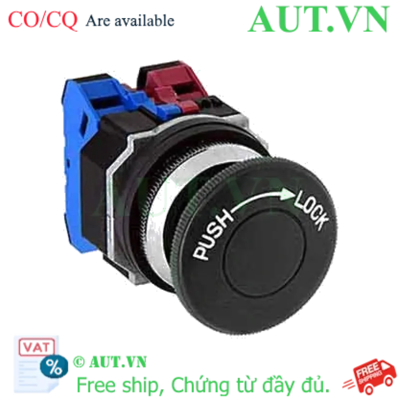 Ảnh của Nút nhấn nhả không đèn IDEC AJD301NB D30 1NC (Đen)