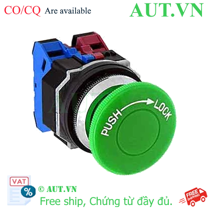 Ảnh của Nút nhấn nhả không đèn IDEC AJD302NG D30 2NC (Xanh)