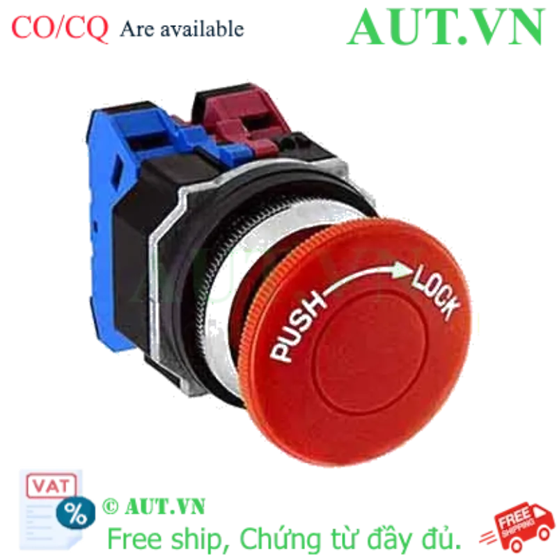 Ảnh của Nút nhấn nhả không đèn IDEC AJD302NR D30 2NC (Đỏ)