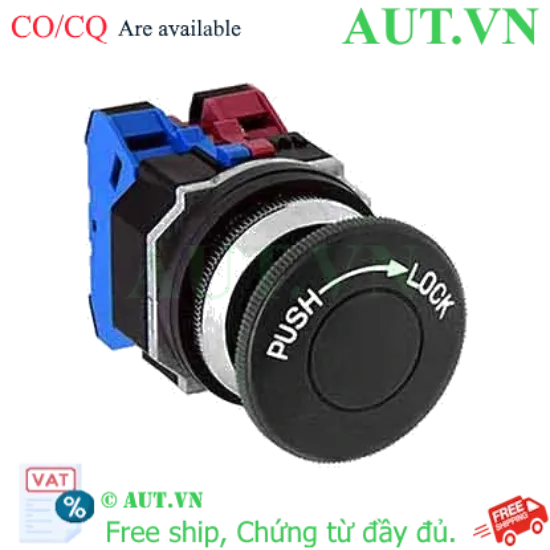 Ảnh của Nút nhấn nhả không đèn IDEC AJD320NB D30 2NO (Đen)