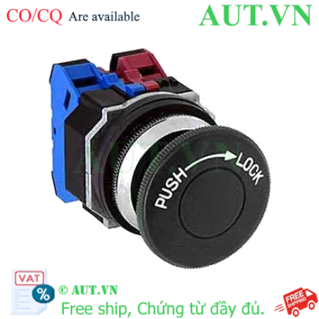 Ảnh của Nút nhấn nhả không đèn IDEC AJD322NB D30 2NO+2NC (Đen)