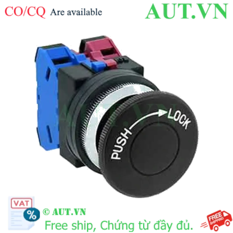 Ảnh của Nút nhấn nhả không đèn IDEC AJN301NB D30 1NC (Đen)