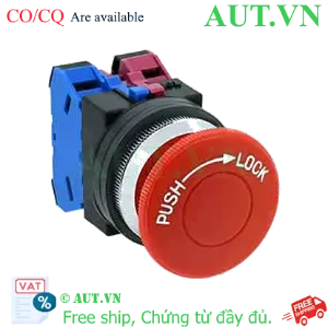 Ảnh của Nút nhấn nhả không đèn IDEC AJN301NR D30 1NC (Đỏ)