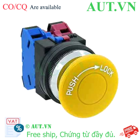 Ảnh của Nút nhấn nhả không đèn IDEC AJN311NY D30 1NO+1NC (Vàng)