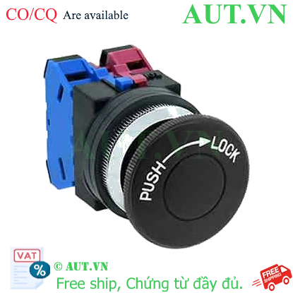 Ảnh của Nút nhấn nhả không đèn IDEC AJN320NB D30 2NO (Đen)