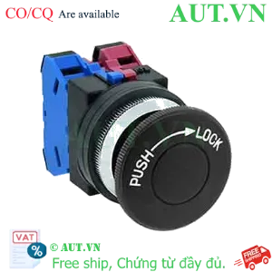 Ảnh của Nút nhấn nhả không đèn IDEC AJN322NB D30 2NO+2NC (Đen)