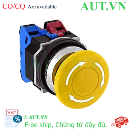 Ảnh của Nút nhấn nhả không đèn IDEC AVD301NY D30 1NC (Vàng)
