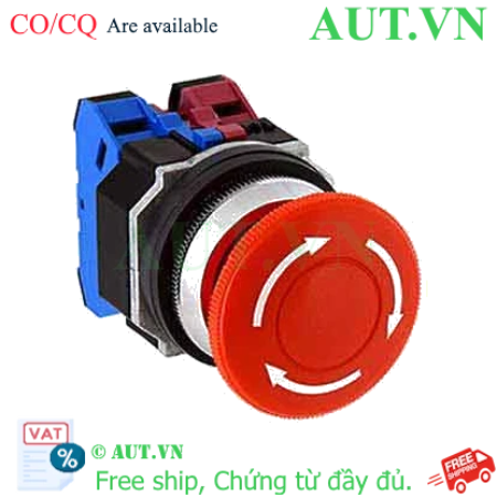 Ảnh của Nút nhấn nhả không đèn IDEC AVD322NR D30 2NO+2NC (Đỏ)