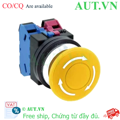 Ảnh của Nút nhấn nhả không đèn IDEC AVN320NY D30 2NO (Vàng)