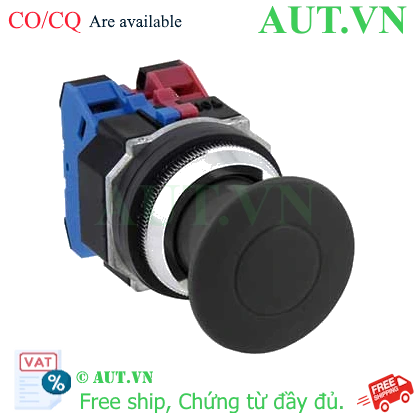 Ảnh của Nút nhấn nhả không đèn IDEC AYD3111NB D30 1NO+1NC (Đen)