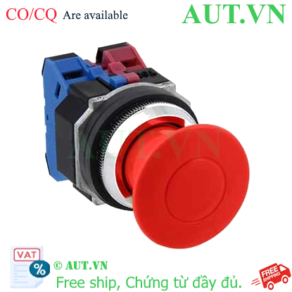 Ảnh của Nút nhấn nhả không đèn IDEC AYD3120NR D30 2NO (Đỏ)
