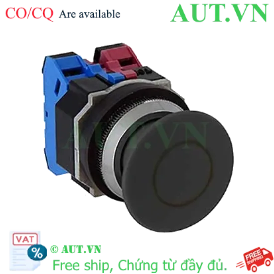 Ảnh của Nút nhấn nhả không đèn IDEC AZD310NB D30 1NO (Đen)