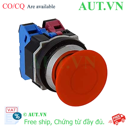 Ảnh của Nút nhấn nhả không đèn IDEC AZD320NR D30 2NO (Đỏ)