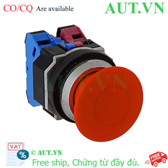 Ảnh của Nút nhấn nhả không đèn IDEC AZD320NR D30 2NO (Đỏ)