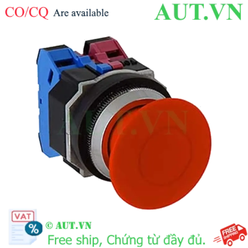 Ảnh của Nút nhấn nhả không đèn IDEC AZD320NR D30 2NO (Đỏ)