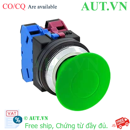Ảnh của Nút nhấn nhả không đèn IDEC AZN302NG D30 2NC (Xanh)