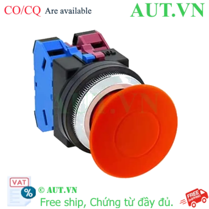 Ảnh của Nút nhấn nhả không đèn IDEC AZN310NR D30 1NO (Đỏ)