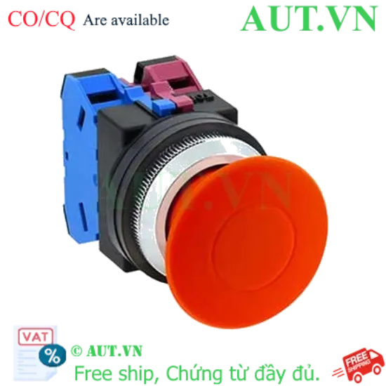 Ảnh của Nút nhấn nhả không đèn IDEC AZN311NR D30 1NO+1NC (Đỏ)
