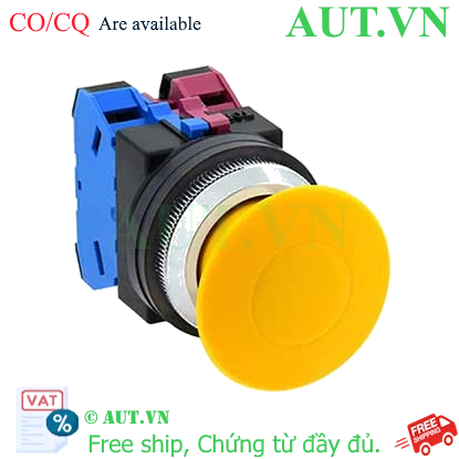 Ảnh của Nút nhấn nhả không đèn IDEC AZN320NY D30 2NO (Vàng)