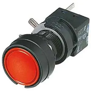 Ảnh của Nút nhấn nhả không đèn IDEC HA1B-M1C1R D16 1NO+1NC (Đỏ)