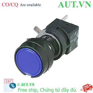 Ảnh của Nút nhấn nhả không đèn IDEC HA1B-M1C1S D16 1NO+1NC (Xanh)