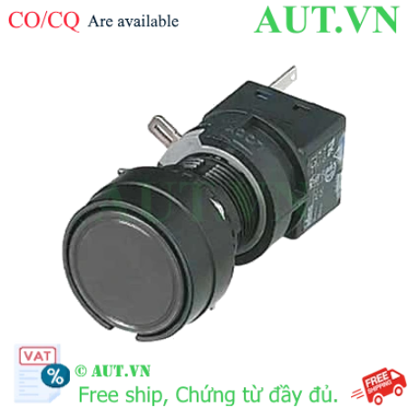 Ảnh của Nút nhấn nhả không đèn IDEC HA1B-M1C2B D16 2NO+2NC (Đen)