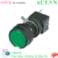 Ảnh của Nút nhấn nhả không đèn IDEC HA1B-M1C2LG D16 2NO+2NC (Xanh)