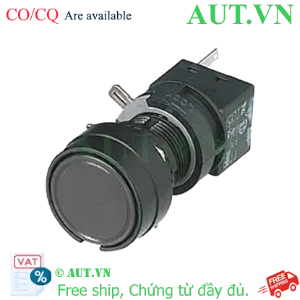 Ảnh của Nút nhấn nhả không đèn IDEC HA1B-M1C2VB D16 2NO+2NC (Đen)