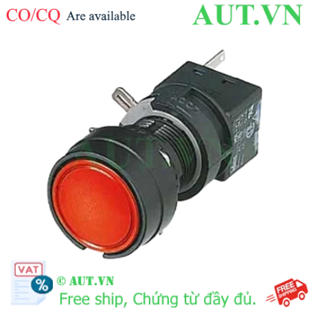 Ảnh của Nút nhấn nhả không đèn IDEC HA1B-M1C2VR D16 2NO+2NC (Đỏ)
