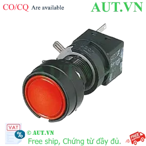 Ảnh của Nút nhấn nhả không đèn IDEC HA1B-M1C5R D16 1NO+1NC (Đỏ)