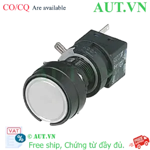 Ảnh của Nút nhấn nhả không đèn IDEC HA1B-M1C6W D16 2NO+2NC (Trắng)