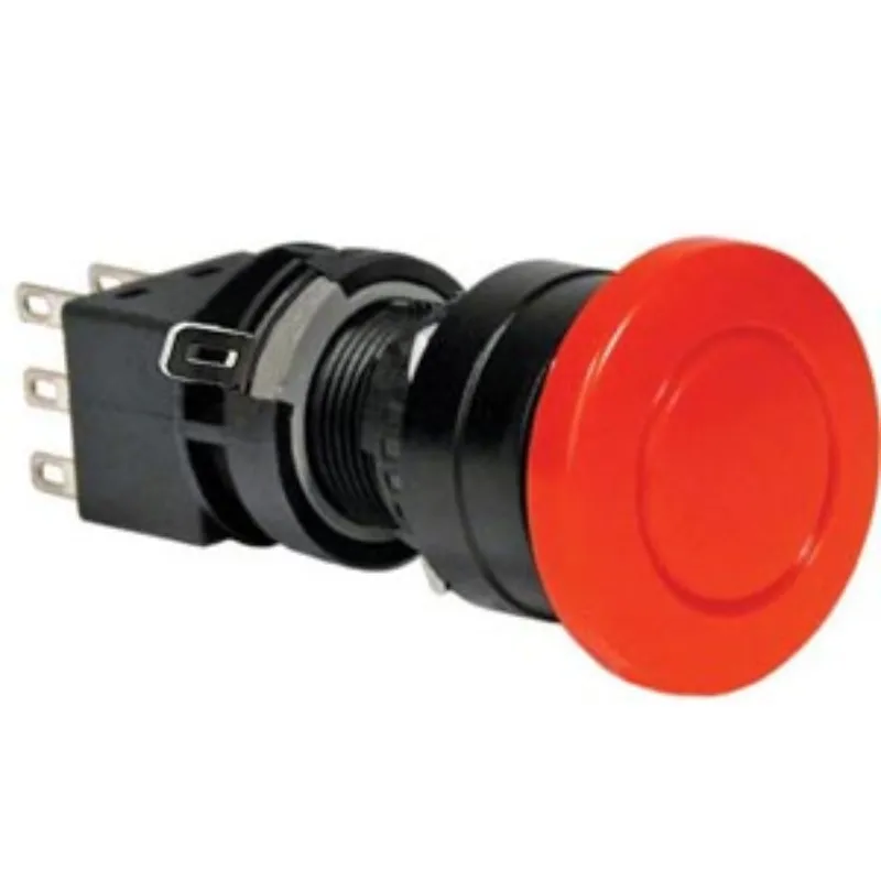 Ảnh của Nút nhấn nhả không đèn IDEC HA1B-M3C1VR D16 1NO+1NC (Đỏ)