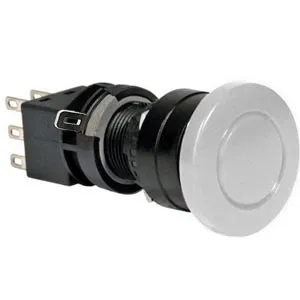 Ảnh của Nút nhấn nhả không đèn IDEC HA1B-M3C1W D16 1NO+1NC (Trắng)