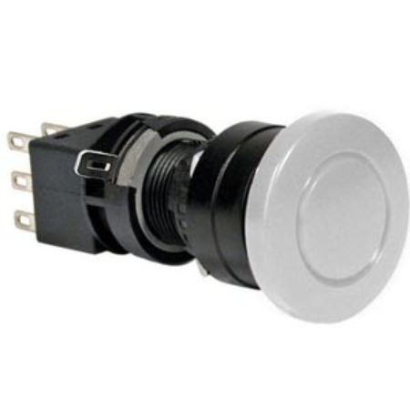 Ảnh của Nút nhấn nhả không đèn IDEC HA1B-M3C1W D16 1NO+1NC (Trắng)