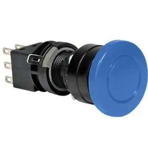 Ảnh của Nút nhấn nhả không đèn IDEC HA1B-M3C2S D16 2NO+2NC (Xanh)