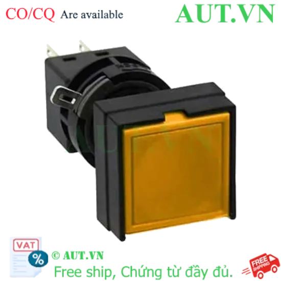 Ảnh của Nút nhấn nhả không đèn IDEC HA2B-M1C1LA D16 1NO+1NC (Hổ phách)