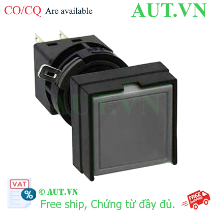 Ảnh của Nút nhấn nhả không đèn IDEC HA2B-M1C2B D16 2NO+2NC (Đen)