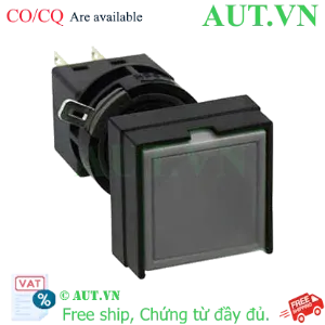 Ảnh của Nút nhấn nhả không đèn IDEC HA2B-M1C5B D16 1NO+1NC (Đen)