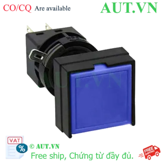 Ảnh của Nút nhấn nhả không đèn IDEC HA2B-M1C5S D16 1NO+1NC (Xanh)