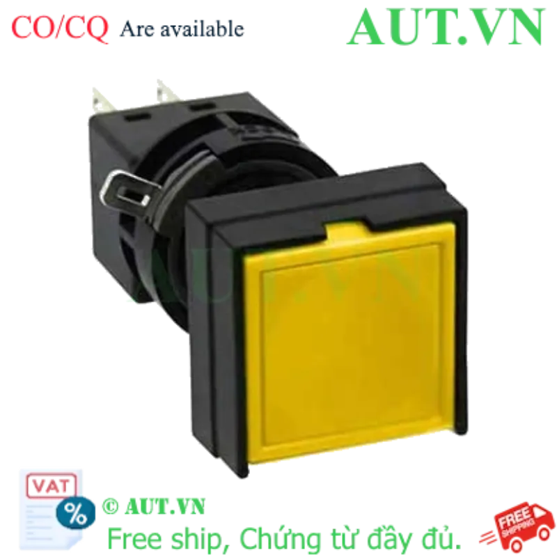 Ảnh của Nút nhấn nhả không đèn IDEC HA2B-M1C5Y D16 1NO+1NC (Vàng)