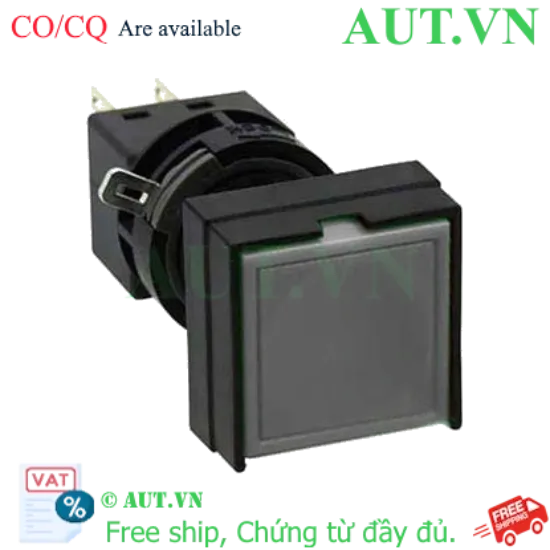 Ảnh của Nút nhấn nhả không đèn IDEC HA2B-M1C6B D16 2NO+2NC (Đen)