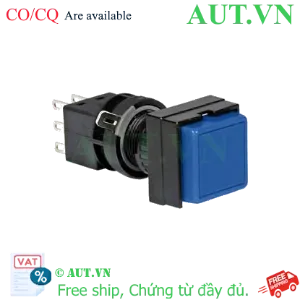 Ảnh của Nút nhấn nhả không đèn IDEC HA2B-M2C1VS D16 1NO+1NC (Xanh)