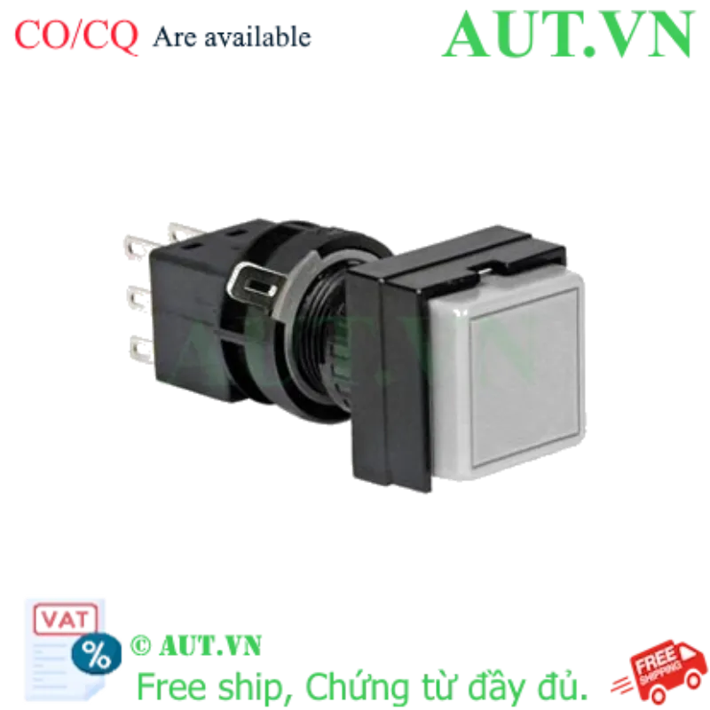 Ảnh của Nút nhấn nhả không đèn IDEC HA2B-M2C1VW D16 1NO+1NC (Trắng)