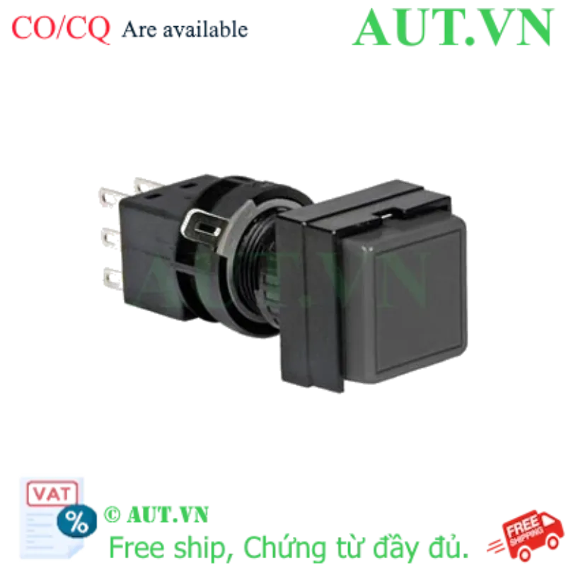 Ảnh của Nút nhấn nhả không đèn IDEC HA2B-M2C2B D16 2NO+2NC (Đen)