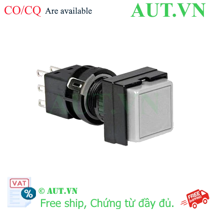 Ảnh của Nút nhấn nhả không đèn IDEC HA2B-M2C5W D16 1NO+1NC (Trắng)