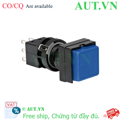 Ảnh của Nút nhấn nhả không đèn IDEC HA2B-M2C6S D16 2NO+2NC (Xanh)
